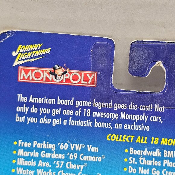New Johnny Lightning Car Monopoly Series Green 1982 Chevrolet Camaro Z28 Bonus - Picture 13 of 15